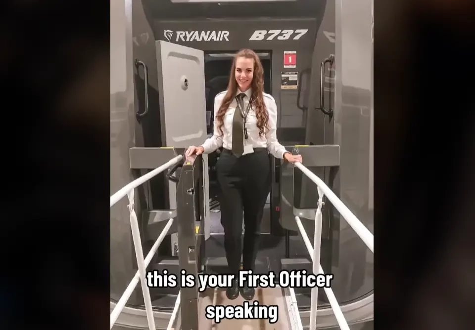 हंगेरियन महिला बोइंग-पायलट टिकटॉक पर स्टार बन गई