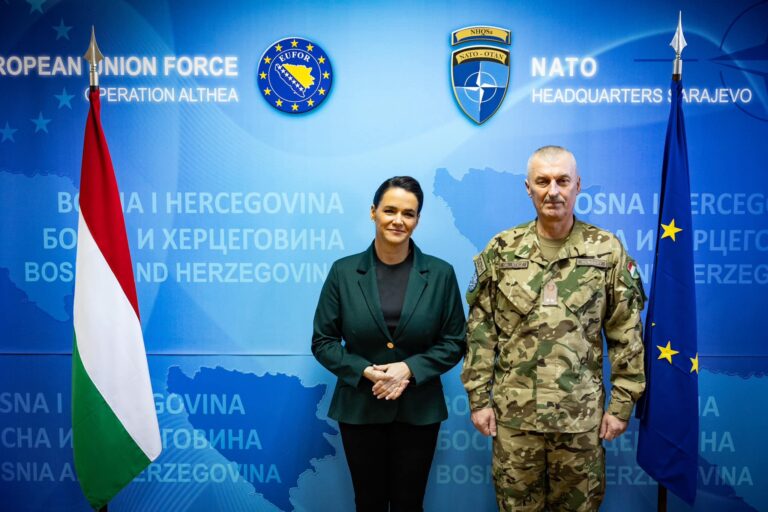 Hungarian major general takes over EUFOR mission in Bosnia and Herzegovina