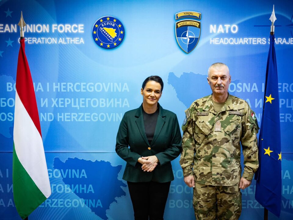 Generalul-maior maghiar preia misiunea EUFOR în Bosnia și Herțegovina