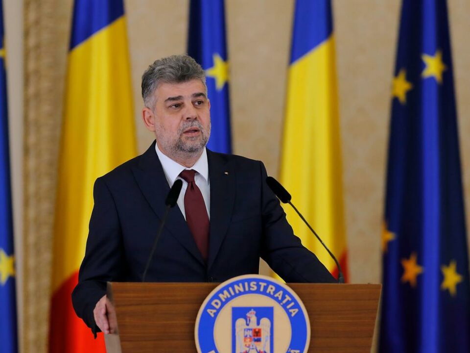 Primer Ministro rumano Marcel Ciolacu