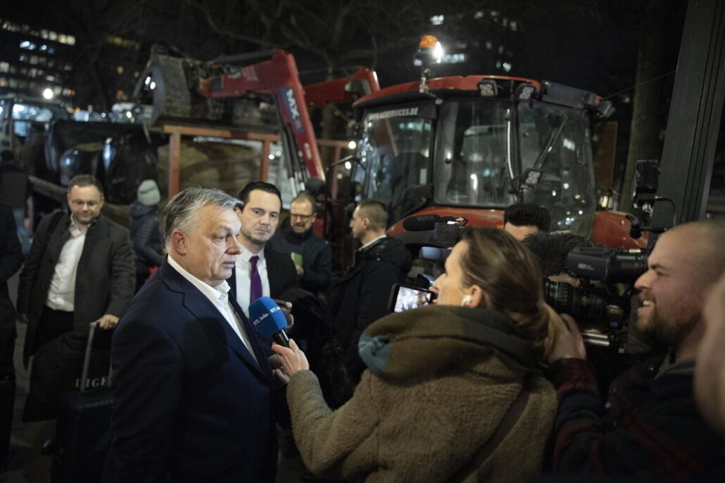 Viktor Orbán farmers