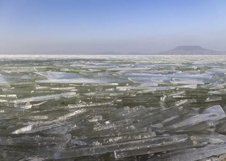 Winter at Lake Balaton