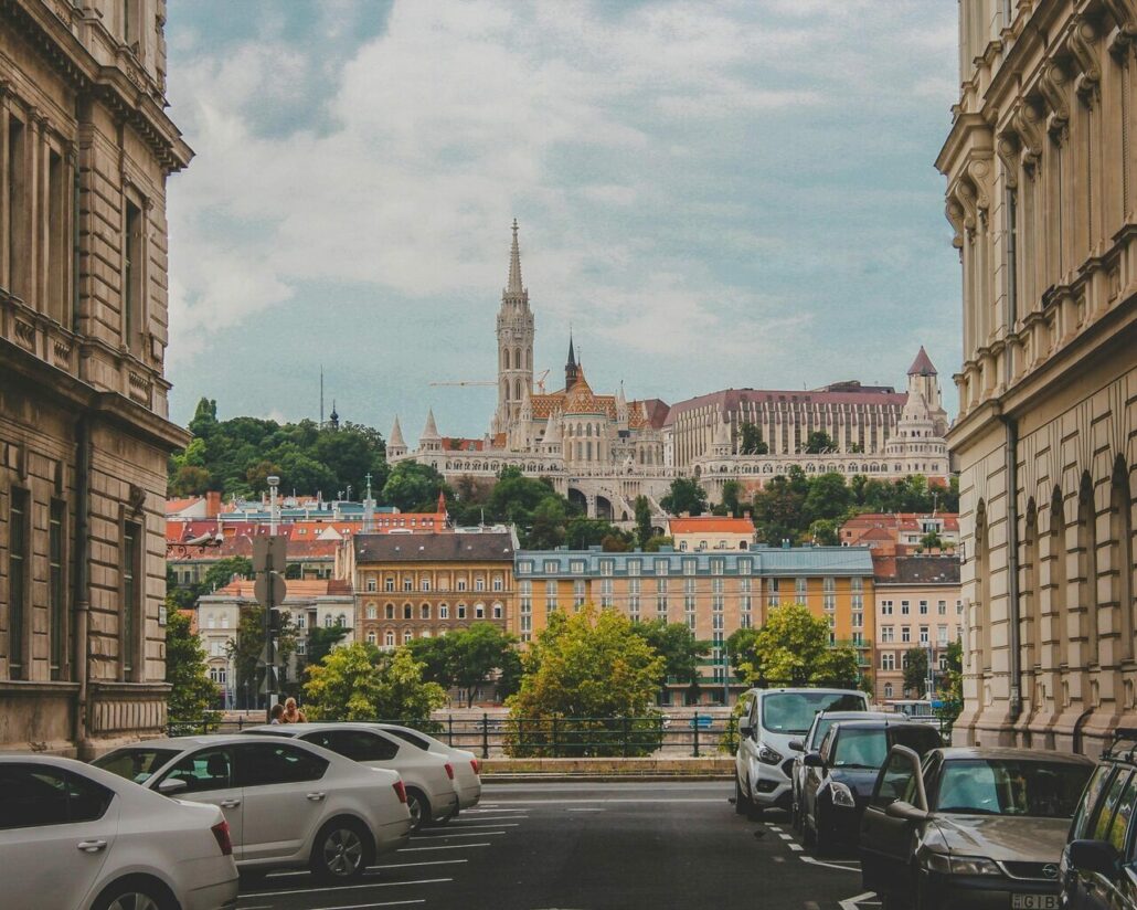 Budapest Stadtburg Ungarn Verkehrsbeschränkungen