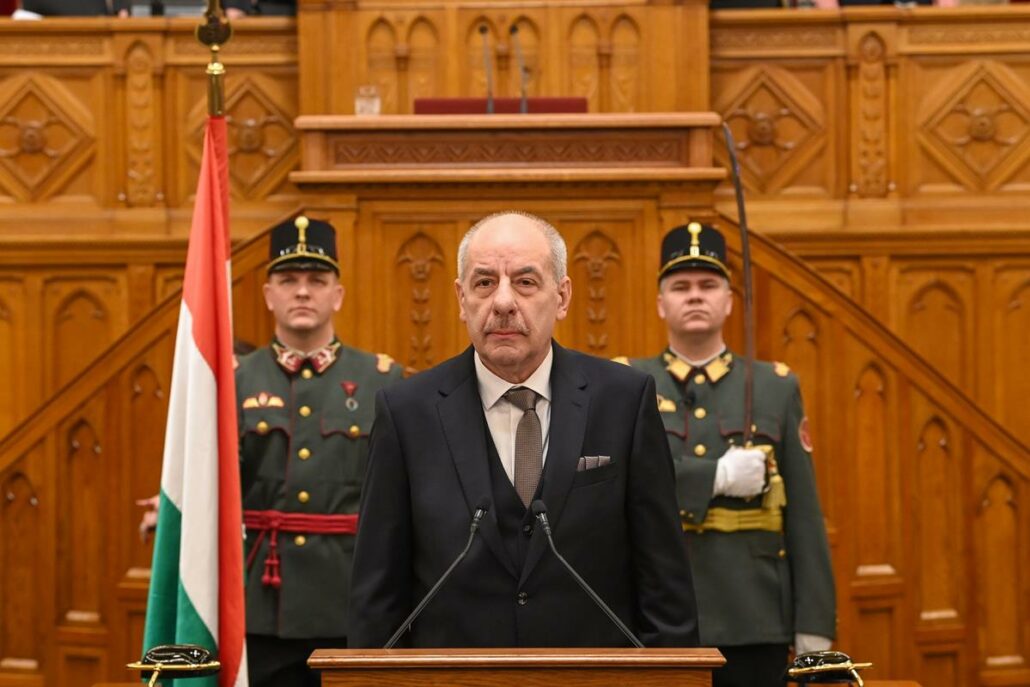Der ungarische Präsident Tamás Sulyok. Foto: MTI