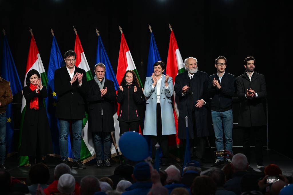 Mass opposition demonstration in Budapest