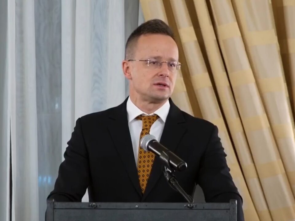 Club des Jeunes Républicains de New York Ministre hongrois des Affaires étrangères, Szijjártó