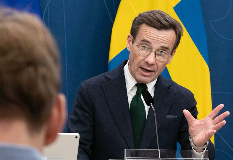 Sweden NATO Ulf Kristersson Georgia