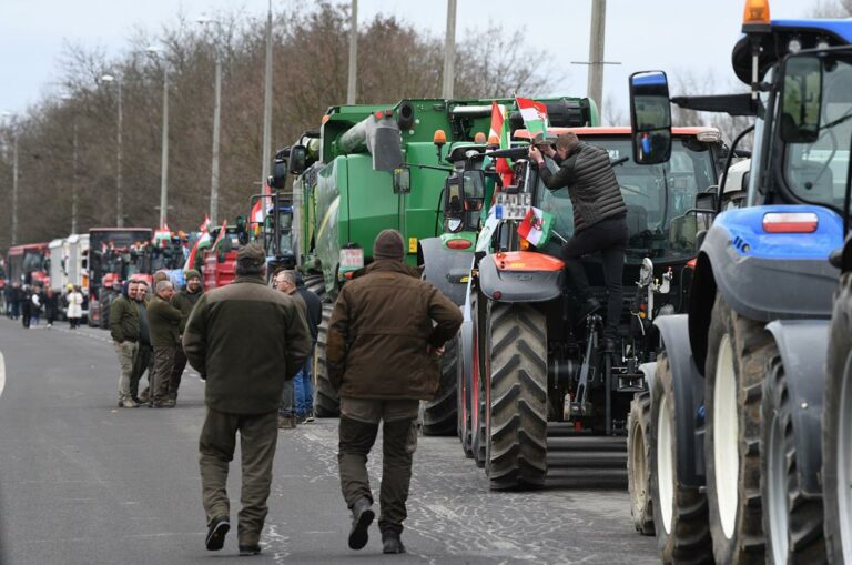 demonstration hungary agricultural