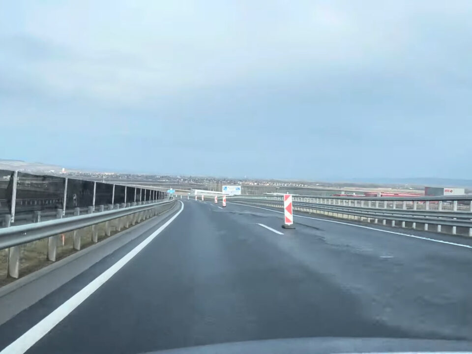fissures de l'autoroute m30 fermées