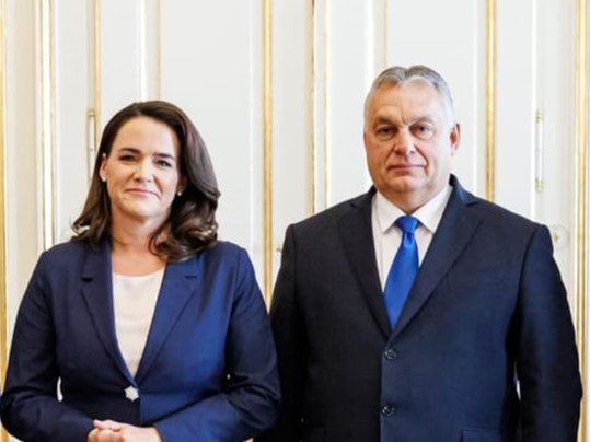 Novák and Orbán - paedophile scandal