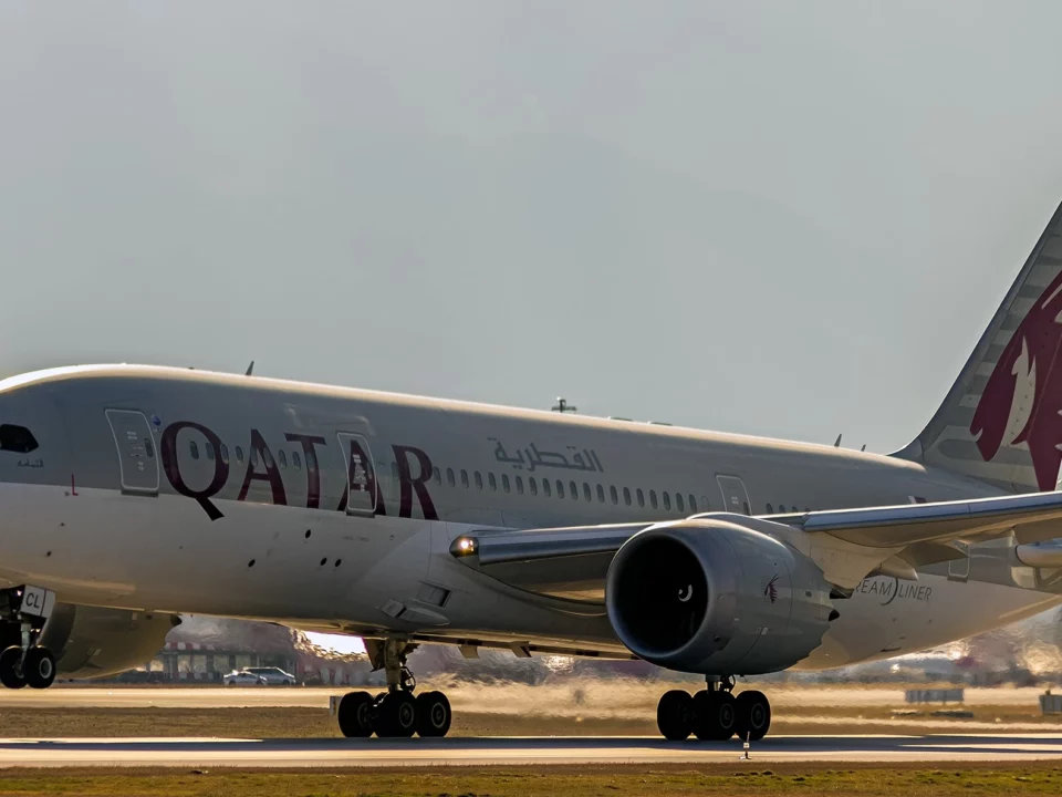 Dreamliner della Qatar Airways