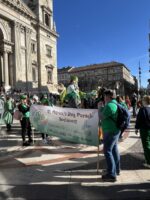 St Patrick's Day celebrations in Budapest, Hungary - 2024. Photo: Daily News Hungary