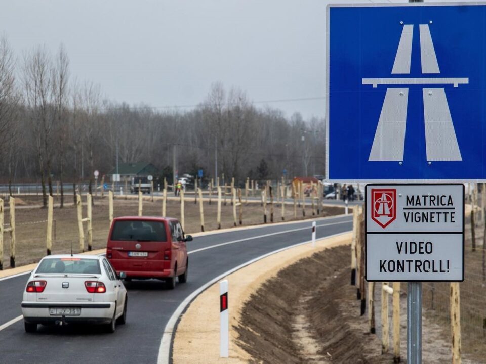Matrica-Vignette Autobahnaufkleber Autobahn Ungarn