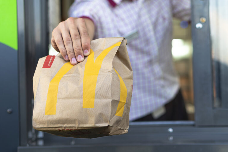 mcdonald's truck budapest burger