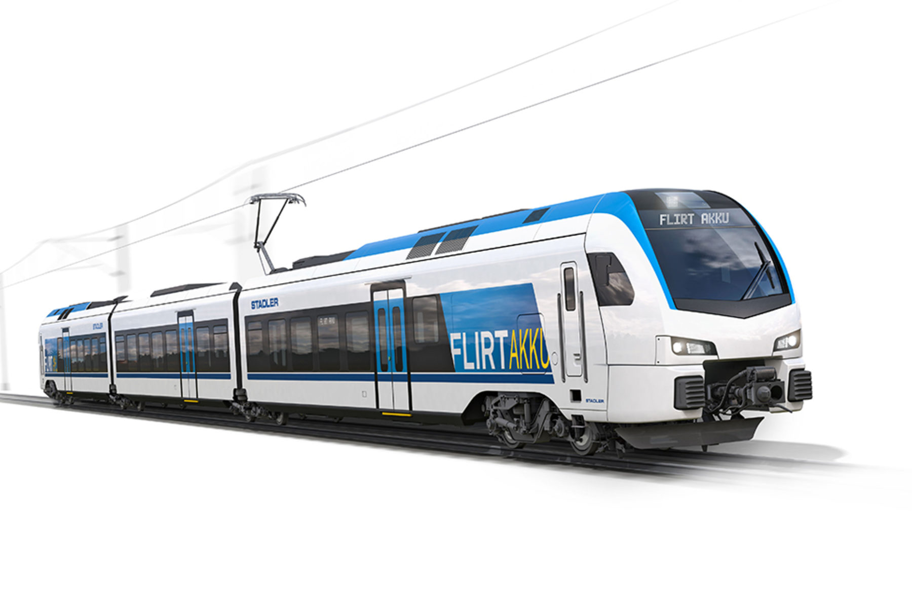 stadler flirt akku battery-powered train