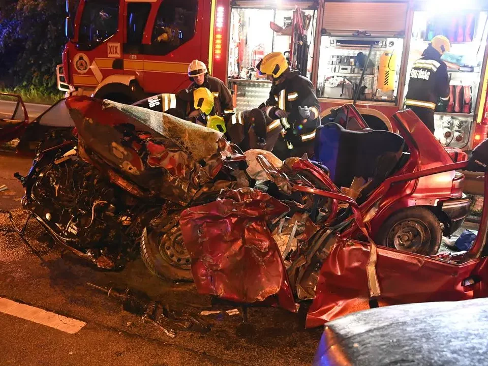 7 ausländische Staatsbürger verursachten einen tödlichen Unfall auf der Straße zum Flughafen Budapest