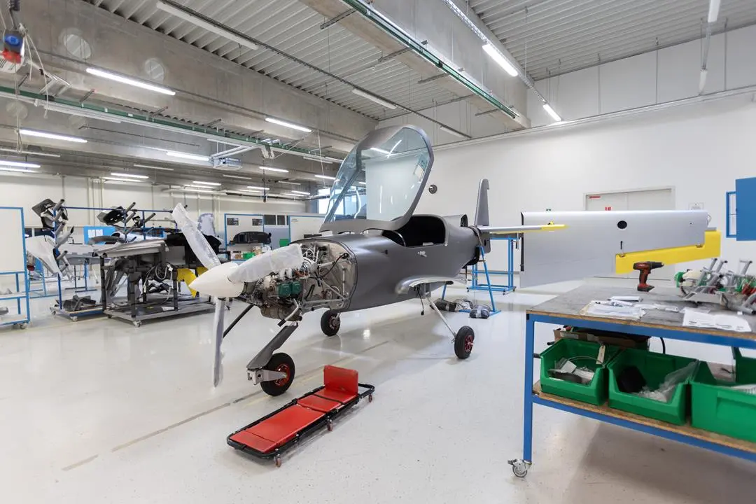 New aircraft production hall in Hungary