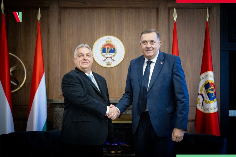 Viktor Orbán y Milorad Dodik