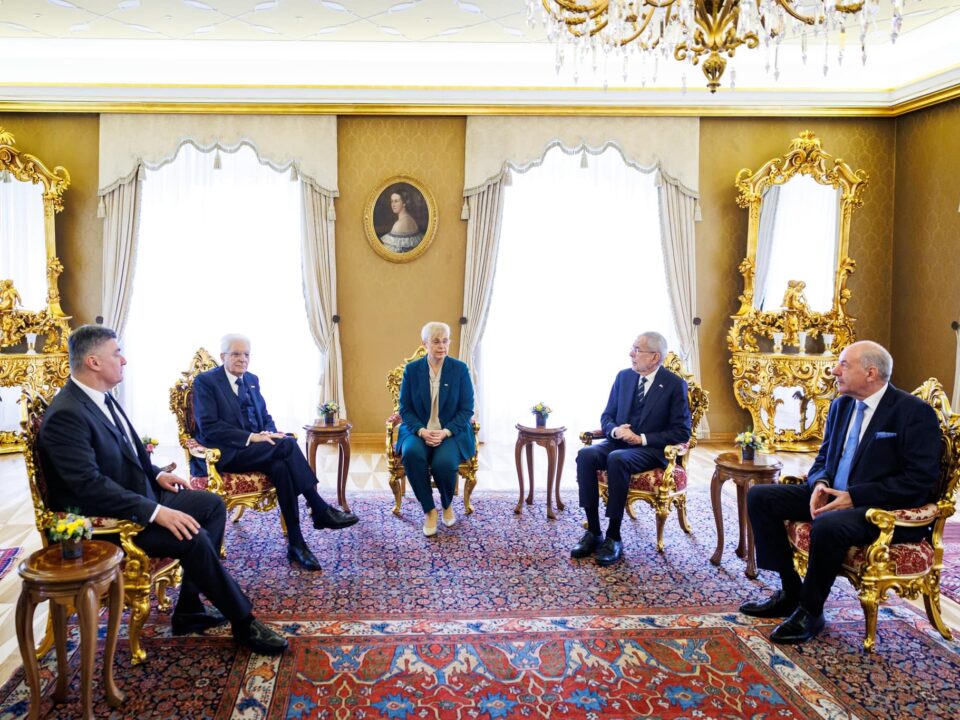 El presidente húngaro sulyok en eslovenia