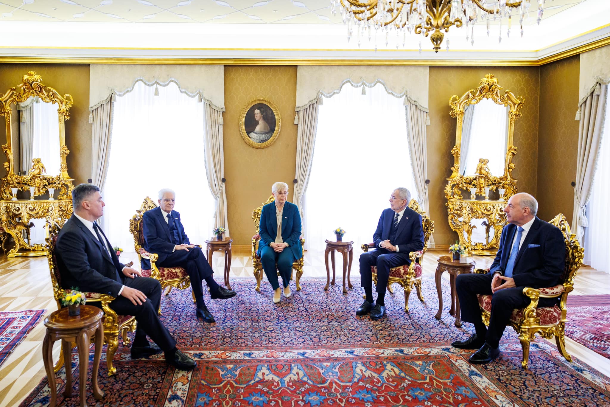 Hungarian president sulyok in slovenia