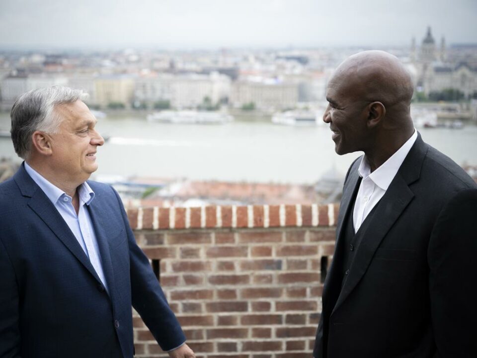 Holyfield in Budapest, Hungary
