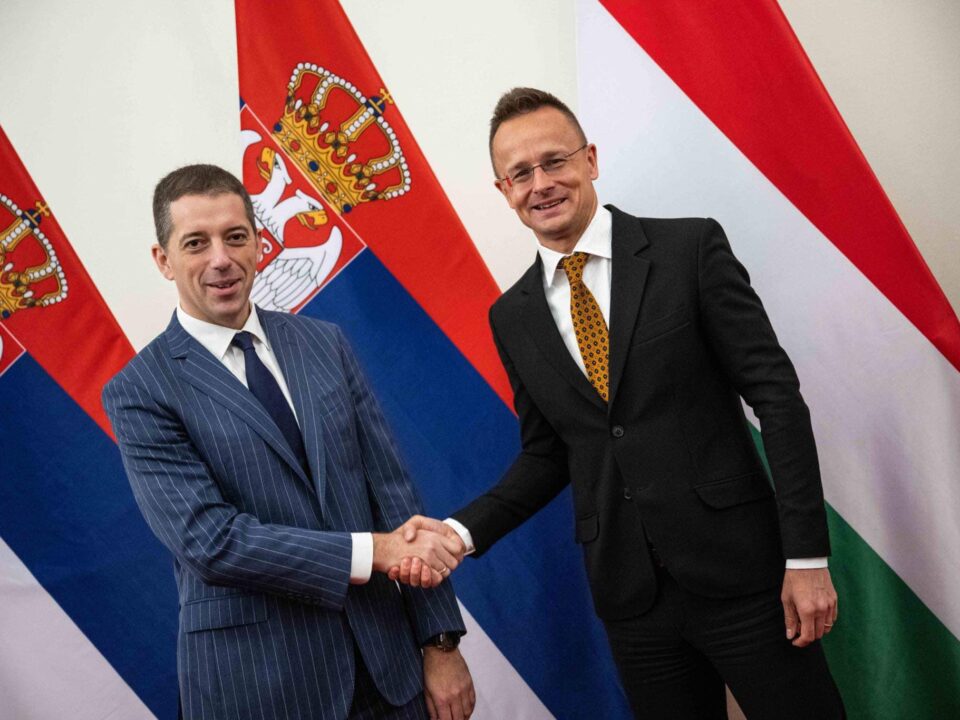 New Serbian foreign minister's first visit was in Budapest