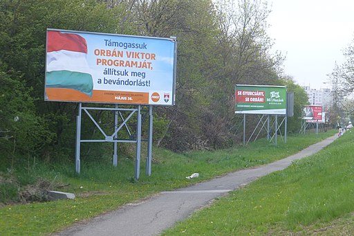 anti-immigration fidesz campaign