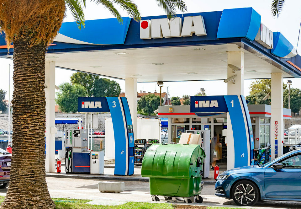 croatia petrol station fuel