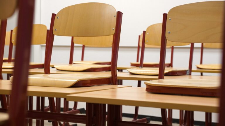 empty classroom teachers