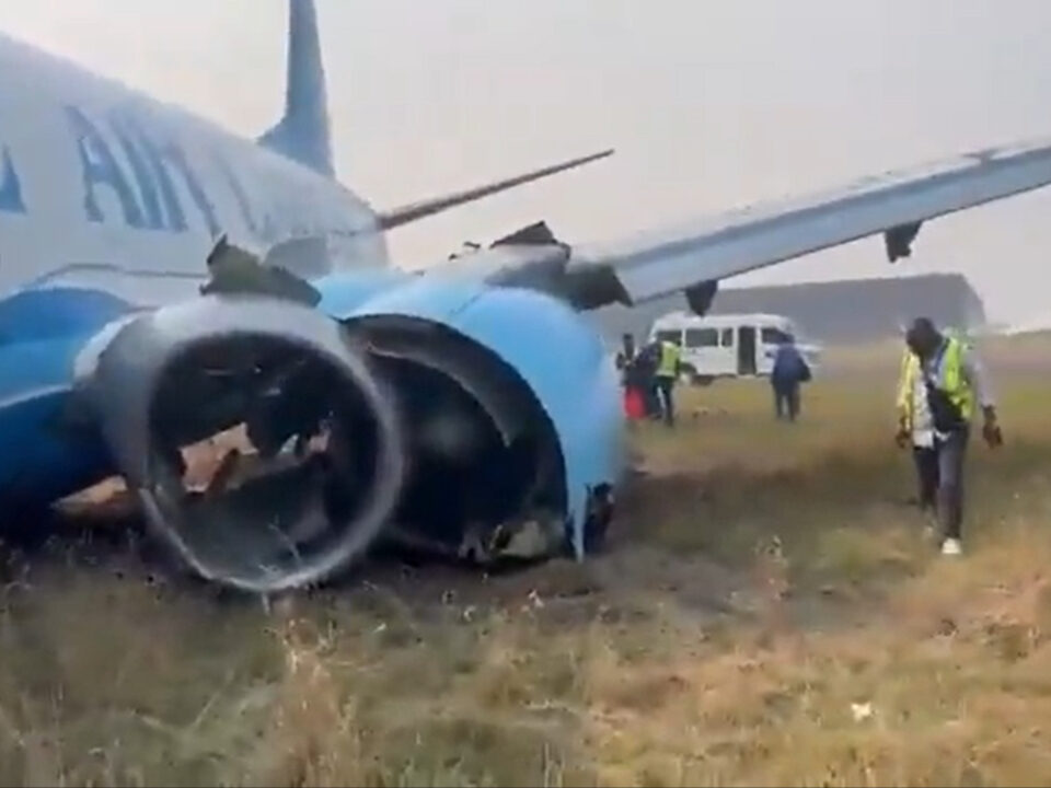 accidents d'un antic avió de Malév