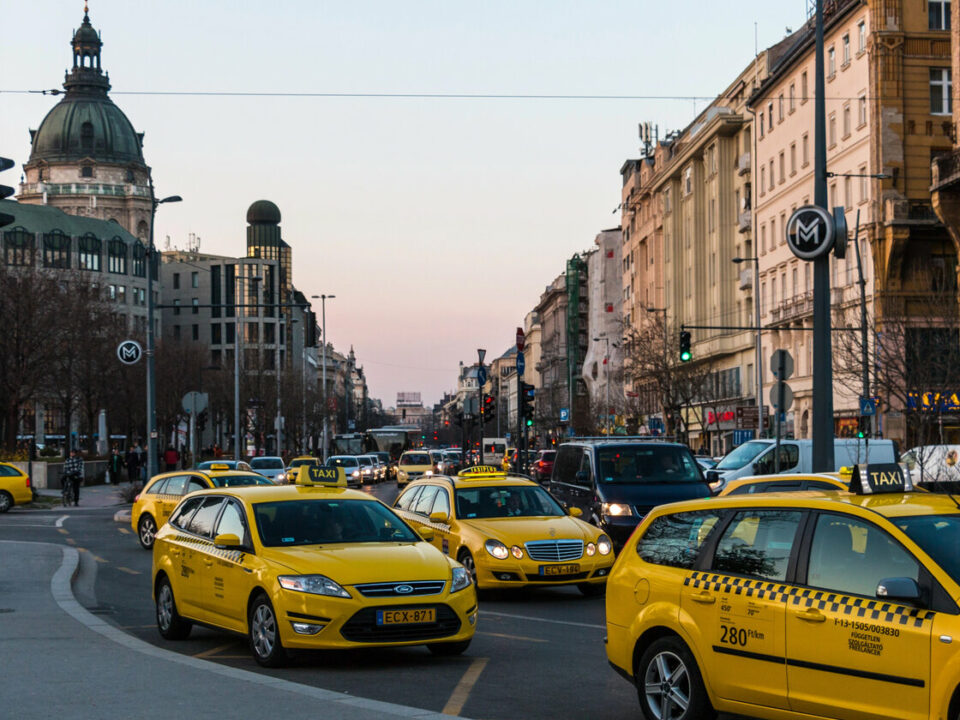 ハンガリーのタクシー ブダペスト