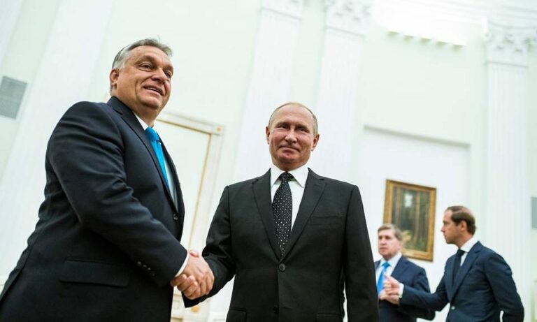 Orbán Putin visit Russian cyberattack eu border controls