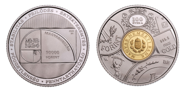 silver commemorative coin 50000 forint