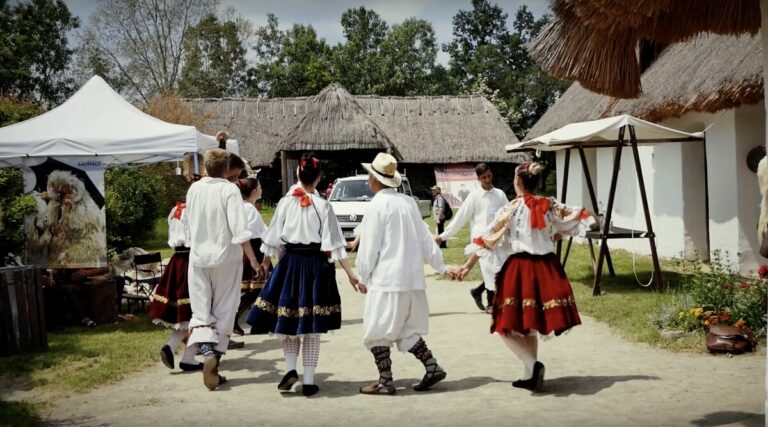 Szentendre Skanzen Pentecost in Hungary