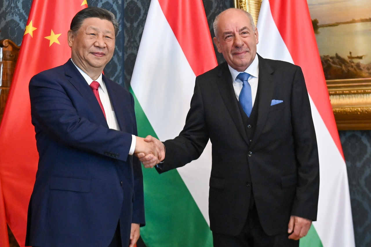 tamás sulyok receives xi jinping