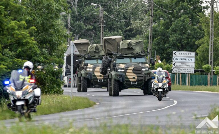 Hungarian military receives another 13 Gidran armoured vehicles