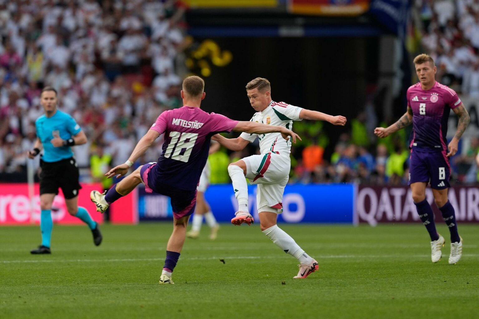 Hungarian soccer team played better against Germany on EURO 2024