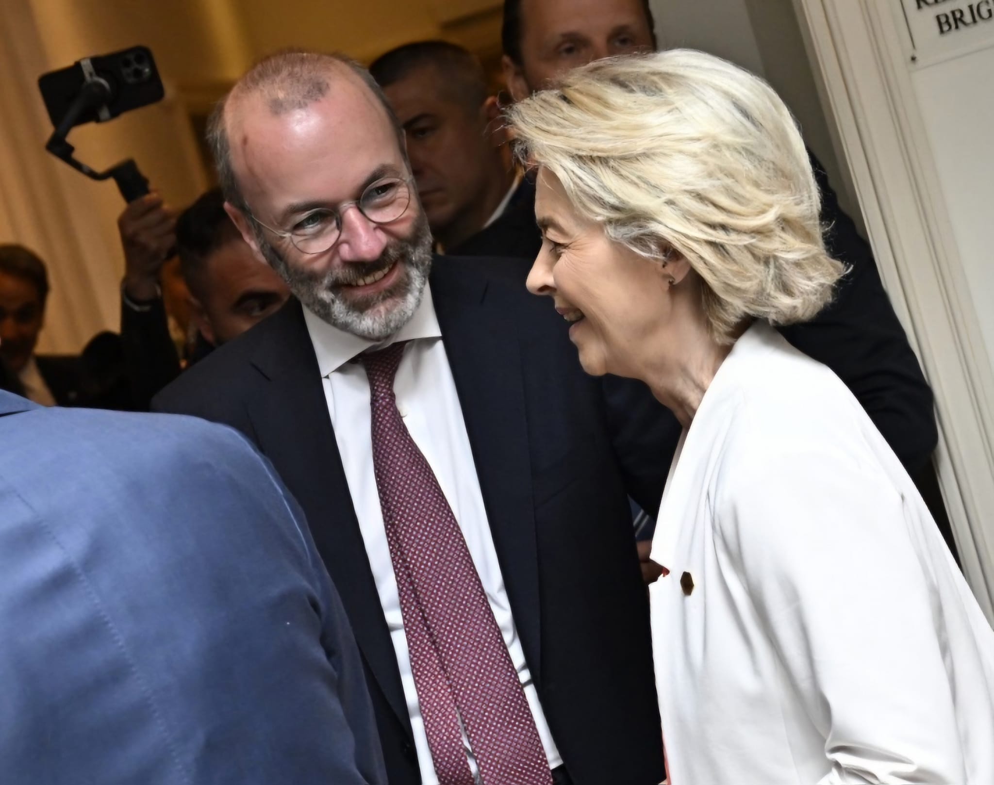 Manfred Weber Ursula von der Leyen Europen Parliament