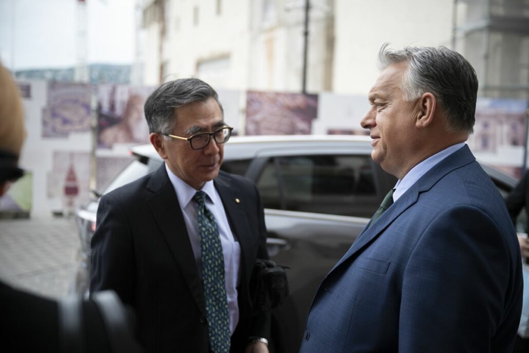 Prime Minister Viktor Orbán held talks with Toshihiro Suzuki, the CEO of Suzuki Motor Corporation