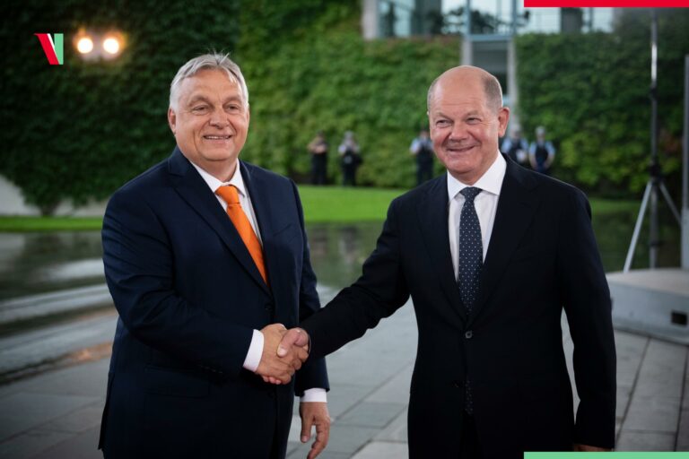 Weakened Orbán met German Chancellor Scholz