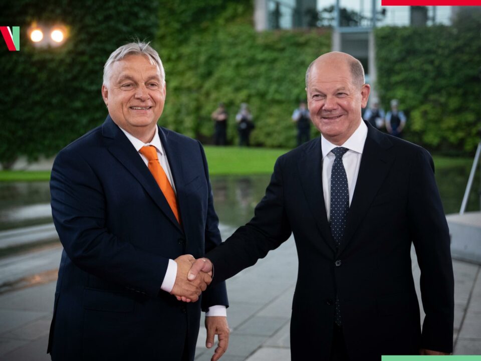 Weakened Orbán met German Chancellor Scholz