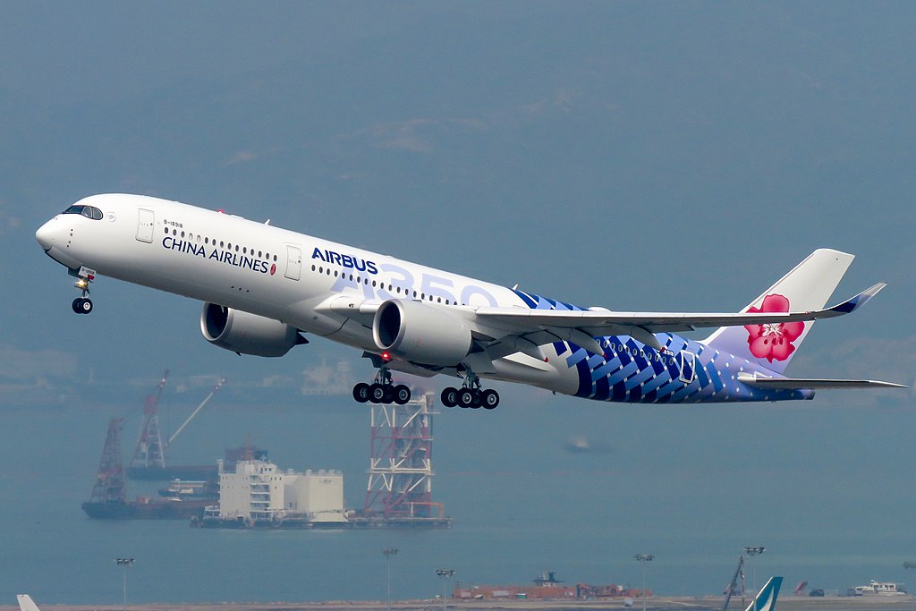 china airlines plane
