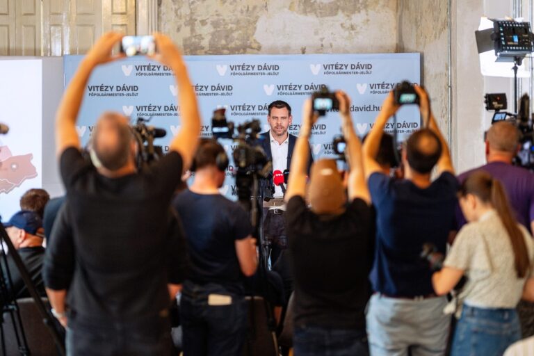 David Vitézy élection du maire de Budapest