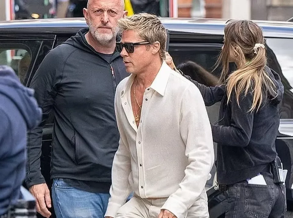 Brad Pitt is in Budapest