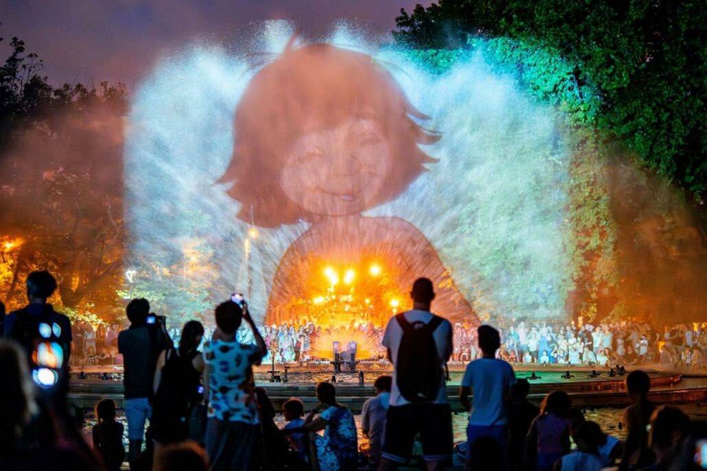 Disney stories come to life at the Margaret Island fountain in Budapest (3)