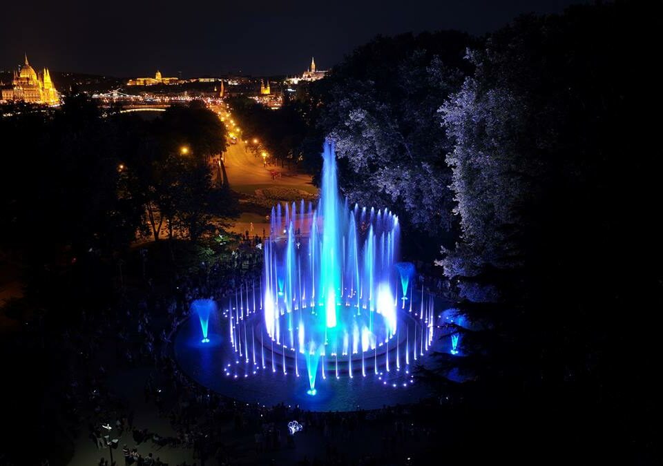 Disney stories come to life at the Margaret Island fountain in Budapest
