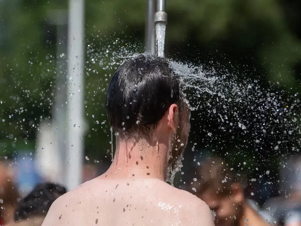 Heatwave in Hungary peaking