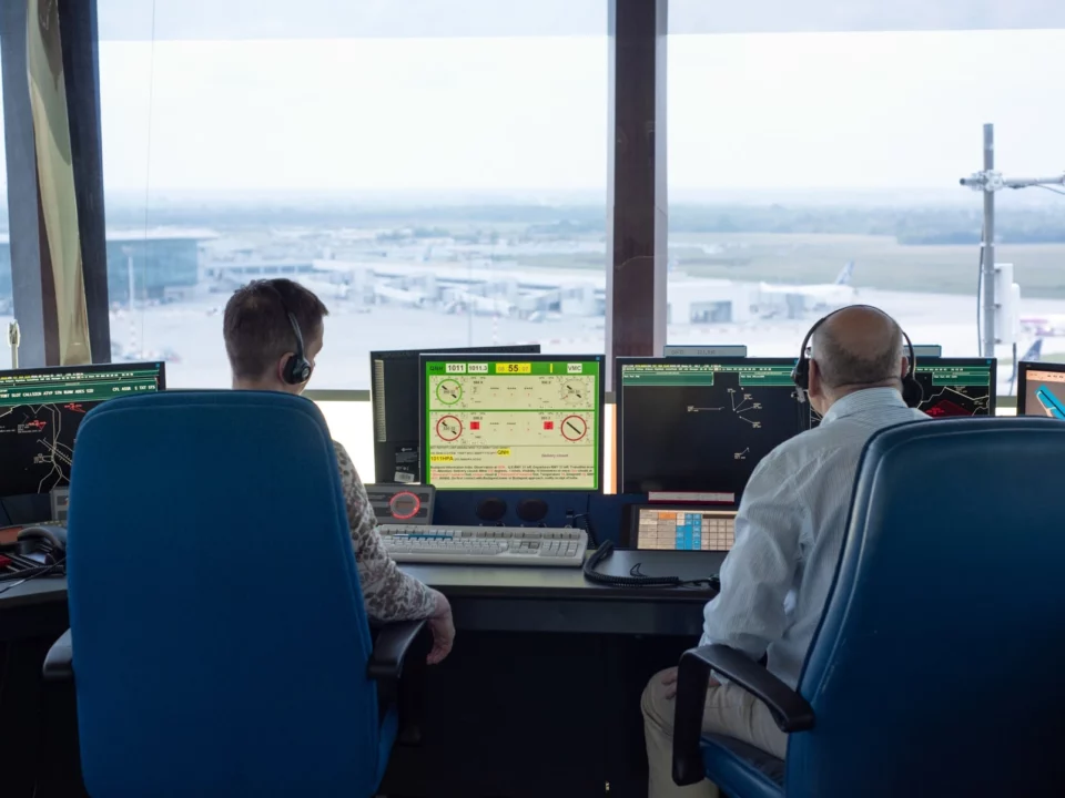 Hungarian air traffic controllers Budapest Airport