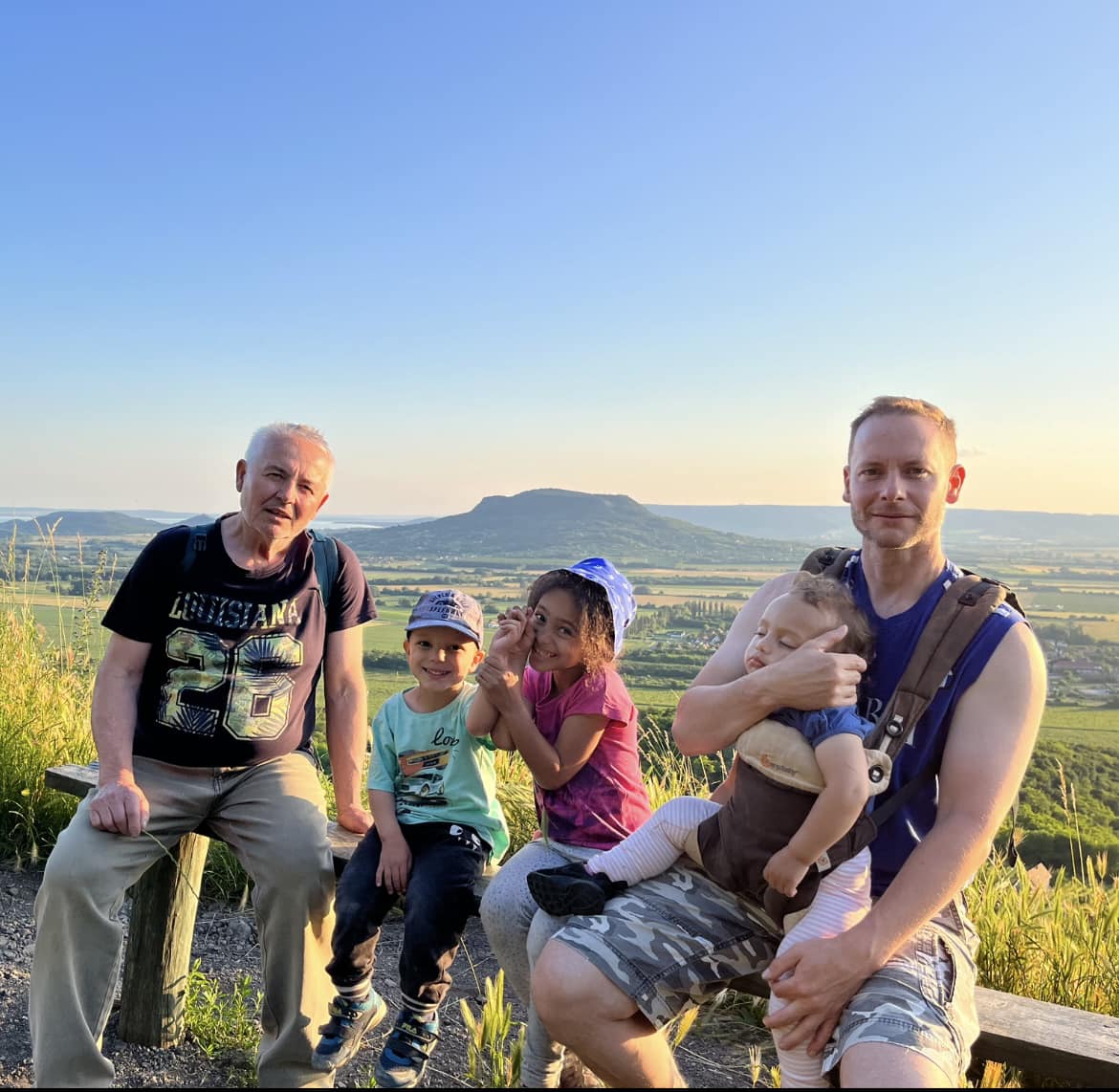 Hungarian cop in Toronto at LAke Balaton