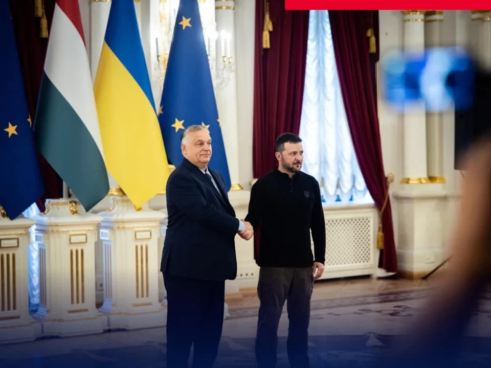 PM Orbán in Kyiv for talks with President Zelensky